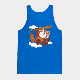 Red panda hanging Tank Top